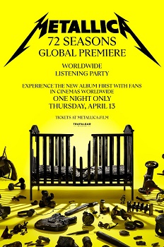 Poster for Metallica: 72 Seasons - Global Premiere