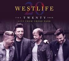 Poster for Westlife: The Twenty Tour Live from Croke Park