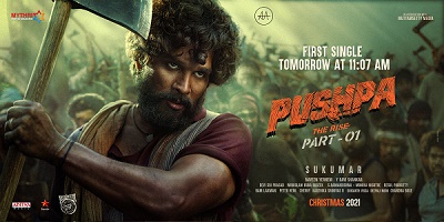 Poster for Pushpa: The Rise- Part One