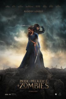 Poster for Pride and Prejudice and Zombies